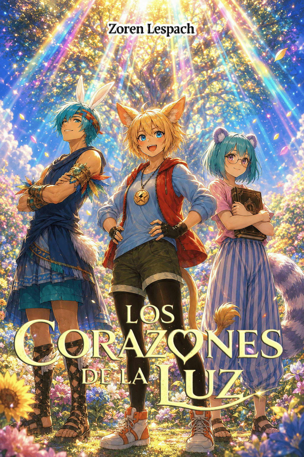 Portada de Los Corazones de la Luz